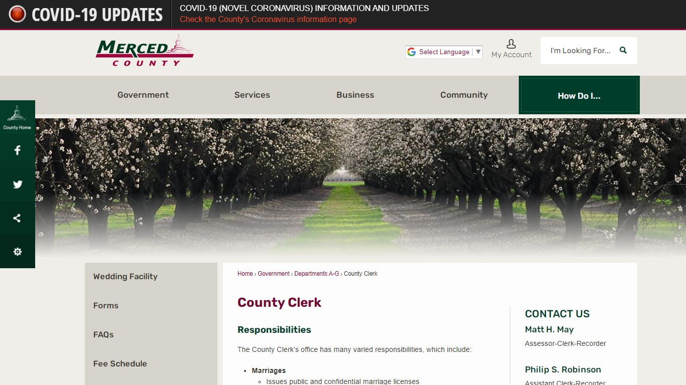 County Clerk | Merced County, CA - Official Website